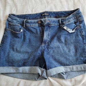 Joe Fresh plus size denim shorts